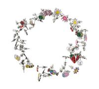 WATIIFUFU 20 Pairs Fruit and Vegetable Earrings with Oil Drip Finish Lightweight Cute Animal and Heart Jewelry for Casual and Formal Outfits Versatile for Women and Teens