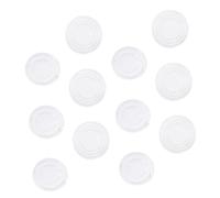WATIIFUFU 200pcs Clear Furniture Rubber Pads Plastic Glass Table Slip Feet Protectors Non Deformable Transparent Bumpers for Home Furniture