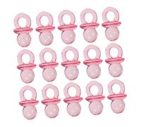 WATIIFUFU 200pcs DIY Shower Favors Mini Pacifiers Gender Reveal Party Decorations Acrylic Shower Decor Ideas