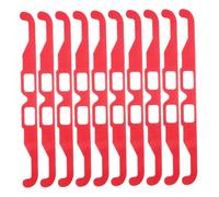 WATIIFUFU 20pcs Diffraction Glasses Visual Spectacle for Festival Concerts Christmas Parties Rave Accessory Cardboard Photo Eyeglasses