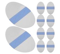 WATIIFUFU 20pcs Ear Stickers PU Gel Ear Protector Covers for Swimming Shower Bathing Soft Breathable Household and Outdoor Covers for Health