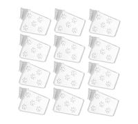 WATIIFUFU 20pcs Fridge Divider Retractable Refrigerator Partition Board Clip On Removable Separator for Side Door Freezer and Storage Bins