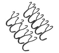 WATIIFUFU 20pcs Stainless Steel Pegboard Hooks Heavy Duty Utility Peg Board Wall Organizer for Hanging Tools Keys Craft Items with Stable Support and Flexible Arrangement