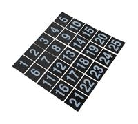 WATIIFUFU 25Pcs Reusable Plastic Reserved Signs for Tables Wear-Resistant Cards for Weddings Banquets Gala Reception Supplies Elegant Seating Decor