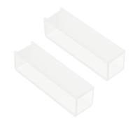 WATIIFUFU 2Pcs 10Mm Cuvette Set for Spectrophotometer -Vis Analysis Laboratory Sample Cell Specimen Comparative Analysis Tool