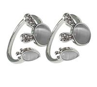 WATIIFUFU 2pcs Adjustable Bunny and Carrot Finger Ring for Women Dainty Copper Jewelry with Cute Rabbit Design Minimalist Fashion Rings for Comfortable Daily Wear