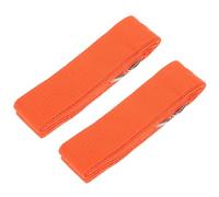 WATIIFUFU 2pcs Adjustable Yoga Bands for Stretching and Flexibility Training Multi-function Exercise Straps for Beginners and Advanced Portable Compact Workout Bands for Home Gym Pilates