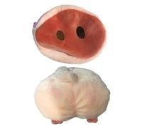 WATIIFUFU 2pcs Adorable Pig Coin Purse Plush Change Bags Zipper Cute Cartoon Design for Women and Girls for Travel and Cash Storage