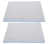 WATIIFUFU 2pcs Aquarium Coarse Sponge Filter Pads for Fish Tank Filtration, Multilayered Reusable Foam Filter Sponge with Optimal Water Flow, Suitable for Freshwater Fish Tanks and Planted