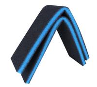 WATIIFUFU 2pcs Black Sponge Filter Pads for Aquarium Fish Tanks, Biological Filter Media with Strong Filterability and Increased Solubility, Suitable for Fresh Water and Sea Water Tanks