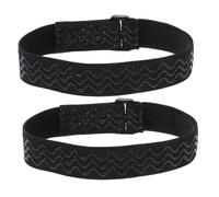 WATIIFUFU 2pcs Boot Straps for Thigh High Boots Elastic Anti-slip Fixing Straps with 10 Adhesive for Women