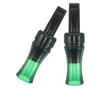 WATIIFUFU 2pcs Crow Whistle Realistic Sound Plastic Hunting Decoy for Crows
