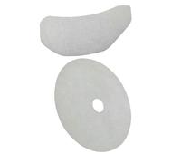 WATIIFUFU 2pcs Dryer Replacement Filters Set for Exhaust and Air Intake Universal Lint Filter for Portable and Standard Dryers Includes
