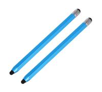 WATIIFUFU 2pcs Dual-head Stylus Pen for Tablets and Smartphones Touchscreen Screen Pen Precision Tip Portable Writing Accessory