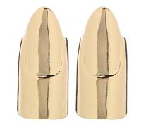WATIIFUFU 2pcs False Nail Tip Rings Nail Jewelry Metal Elegant Ancient Egyptian-inspired Modern Punk Style Enhancing Manicure Bold Statement Women Cosplay Fashionable Look