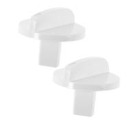 WATIIFUFU 2pcs Fridge Thermostat Knob Temperature Control Dial for Refrigerator Freezer Precise Adjustment Easy Replacement Compatible with Multiple Brands