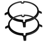 WATIIFUFU 2pcs Iron Gas Stove Support Holder Multi-functional Kitchen Cooking Tool for Stove Accessories
