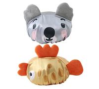 WATIIFUFU 2pcs Kids Bath Cap Elastic Shower Hat for Children Cartoon Appearance Portable Bathing Accessory for Shower and Face Wash