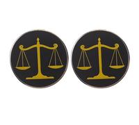 WATIIFUFU 2pcs Lawyer Brooch Justice Scale Pin Material Vintage Style for Suit Collar for Law Student Graduation