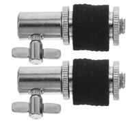 WATIIFUFU 2pcs Metal Hi-hat Clutch for Cymbal Stand with Universal Compatibility and Easy Installation, Secure Stand Locking Mechanism for Professional Jazz Rock Drummers in Rehearsal Studio