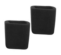 WATIIFUFU 2pcs Microphone Pop Filter Thick Foam Cover Studio Podcast Windscreen Protector Sponge for Noise Reduction during Home Recording