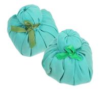 WATIIFUFU 2pcs Moxa Pouch Warming Bag Hot Compress Massage Ball for Relief Multi-Functional Herbal Heat Therapy Suitable for Face Eye Body Use Portable