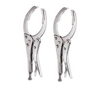 WATIIFUFU 2pcs Oil Filter Wrench with Built in Teeth Ergonomic Removal Tool for Durable and Precise Repair Professional Oil Filter Pliers with High Hardness and Toughness