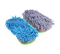 WATIIFUFU 2pcs Practical Car Cleaning Blocks Auto Wash Sponge for Effective Car Cleaning and Maintenance Ideal for Use on Various Surfaces