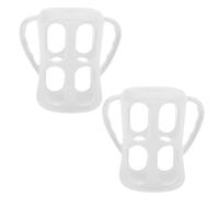 WATIIFUFU 2pcs Silicone Boy Girl Bottle Cover Anti- Grip Sleeve for Feeding Safe and Comfortable Silicone Protector Easy to Install for Bottles