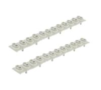 WATIIFUFU 2pcs Silicone Conductive Rubber Key Contact Strip for Digital Piano Keyboard Replacement, High Sensitivity and Universal Application, 12-key for Music Education and Home