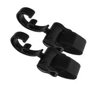 WATIIFUFU 2pcs Stroller Bag Holders Luggage Hook Carriage Hooks Stroller Clips for Mommy
