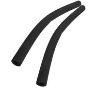 WATIIFUFU 2pcs Universal Baby Stroller Handle Sleeve Black Sponge Protective Stroller Handlebar Cover Simple to Install for Baby and Pushchair