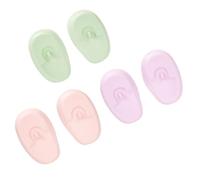 WATIIFUFU 3 Pairs Hair Dye Earmuffs Styling Covers Protectors Ear Protector Key from Hair Dye Ear Shield Ear Caps Protection Salon Adults Hair Dye Home Protector for Color Silica Gel