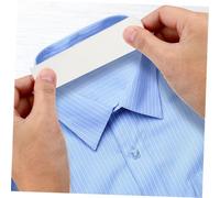 WATIIFUFU 3 Rolls Self Adhesive Collar Protector Invisible Easy Cut Sweat Absorbing Strips for Shirts Caps Uniforms Disposable Collar Support Tape and Dirt Prevention