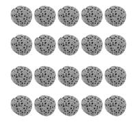 WATIIFUFU 33pcs Volcanic Rock Aquarium Filter Natural Lava Stone Fish Tank Decorative Volcanic Stone for Water Filtration and Aquatic Landscaping