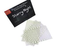 WATIIFUFU 3D Fluorescent Star Glow Dark Stickers, PVC Material, Adsorbs Light and Glows the Darkness, for Living Rooms and Study Room Wall Décor