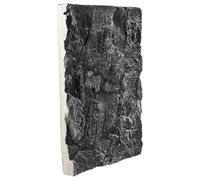 WATIIFUFU 3d Reptile Tank Background Board Decorative Pu Material Backdrop with High Simulation Rock Design Lightweight and Natural Look Scene Decor for Aquarium and Reptiles Box