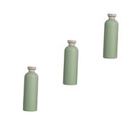 WATIIFUFU 3pcs 400ml Shower Gel and Shampoo Sub Bottles Flip Cap Pe Material Refillable Liquid Storage Containers for Travel and Daily Use