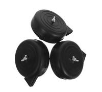 WATIIFUFU 3pcs Air Compressor Silencer Filter Thread Plastic Muffler Replacement Elements Noise Reduction Fit for Belt Driven Compressors