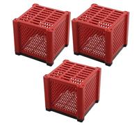 WATIIFUFU 3pcs Aquarium Purifying Cube Filter Media Storage Box for Fish Tank and Pond Biofilter, Activated Carbon Trough Filter for Aquarium Water Purification
