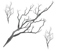 WATIIFUFU 3pcs Artificial Tree Branches Faux Branches Decor Made of Sturdy Abs Material No Pruning Required Never Wither for Flower Arrangement Or Dining Table Decoration