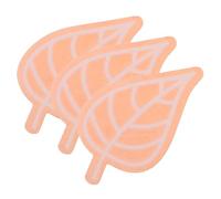 WATIIFUFU 3pcs Copper Bird Bath Disc 0.6mm Thick 99.99% Pure Copper Leaf Shape Water Purifier for Outdoor Bird Bath Basin and Ceramic Bowl, Universal Fit, Keeps Fountain Visually Year-round