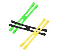 WATIIFUFU 3pcs H-shaped Silicone Rubber Bands Elastic Packing Straps 195x23mm Flexible Reusable Ties for Lunch Box Tableware Portable Storage Bands for Picnic and Travel
