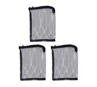 WATIIFUFU 3pcs Nylon Mesh Filter Bags 15x20cm Reusable Aquarium Filter Media Bags with Drawstring for Garden Pond and Cold Water Fish Tank Prevent Media Entering System