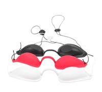 WATIIFUFU 3pcs Protective Eye Covers with Portable Tpu Material for Outdoor Use and Therapy Elastic Blackout Eye Masks and Comfort