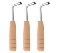 WATIIFUFU 3pcs Tuning Wrench Lyre Adjustment Lever Manual Instrument Tone Tuning Accessory for Lyre Harp Stringed Instruments