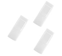 WATIIFUFU 3pcs Tv Air Condition Remote Controller Case Universal Remote Protective Cover Silicone Cover Skin Easy Battery Replacement