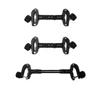 WATIIFUFU 3Pcs Twin Stroller Connectors Adjustable Pram Connectors, Easy Removal, for Traveling with Two Babies Outdoors