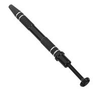 WATIIFUFU 4-Prong Spring Assisted Ic Chip Extractor Grabber Tool, Precision Electronic Component Pickup Holder for Soldering and Repair, Black Claw Grabber Suitable for Electronics Assembly