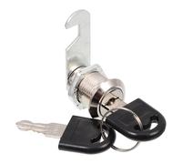 WATIIFUFU 4 Sets Cabinet Locks with Keys 20mm Fridge Lock and RV Door Latch for Storage Doors Drawer and Cabinet for Home and RV